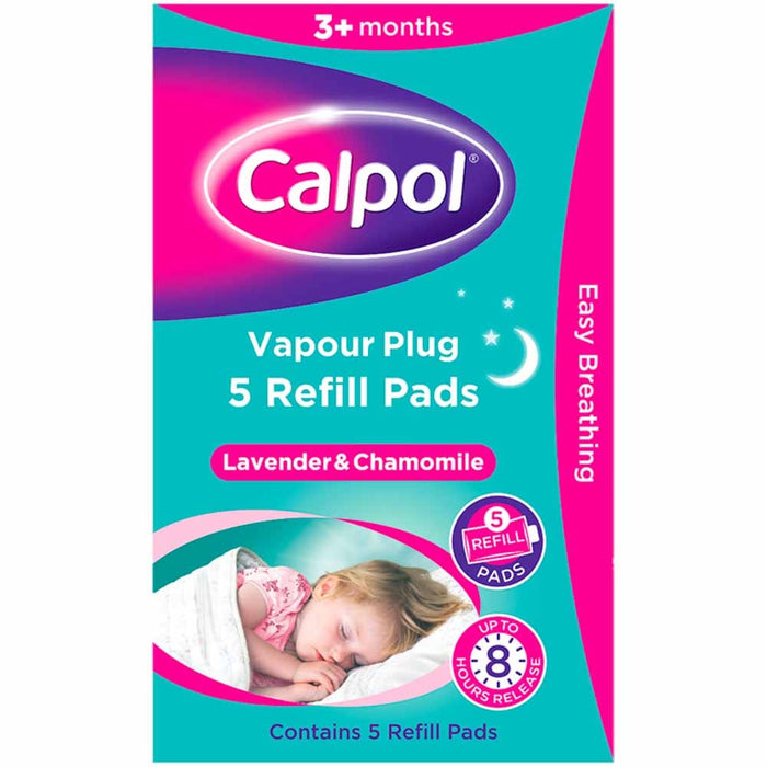Calpol Soothe & Care Vapour Plug Refills 5 Pads