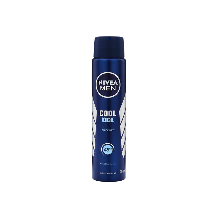 Nivea Men Cool Kick 48h Anti-Perspirant Spray 250ml 6 Pack