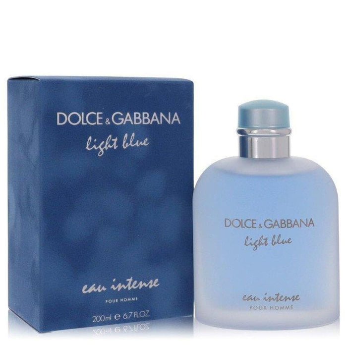 Dolce  Gabbana Light Blue Eau Intense Pour Homme Eau de Parfum 200ml