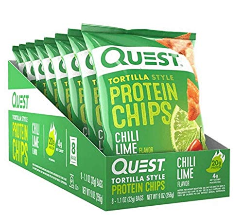 Quest Nutrition Protein Chips 8x32g Chilli Lime