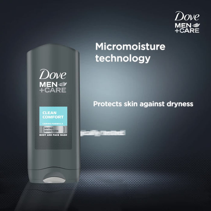 Dove Men+Care Clean Comfort Body & Face Wash 55ml