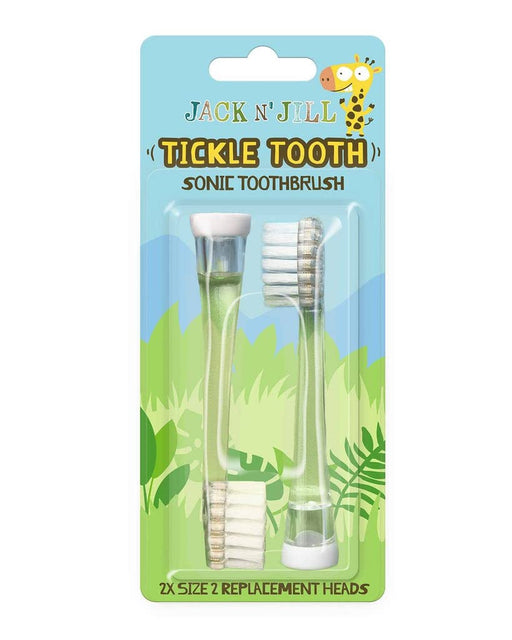 Tickle Tooth Sonic Replacement Heads - 2 Pack