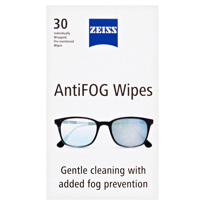 Zeiss Anti-Fog Wipes 30 Pack