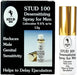 Image of Stud 100 Desensitizing Spray For Men 12g bottle with HealthPharm.co.uk 