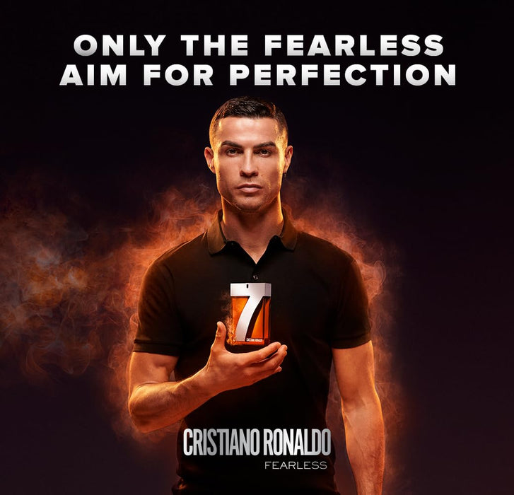 Cristiano Ronaldo Cr7 Fearless 2 Piece Gift Set: Eau de Toilette 30ml - Shower Gel 150ml