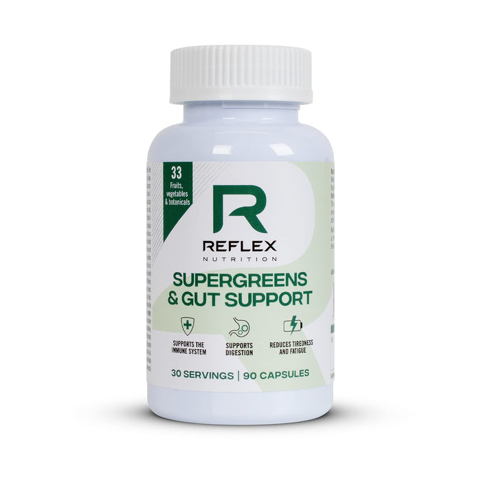 Reflex Nutrition Supergreens & Gut Support 90 Cap 