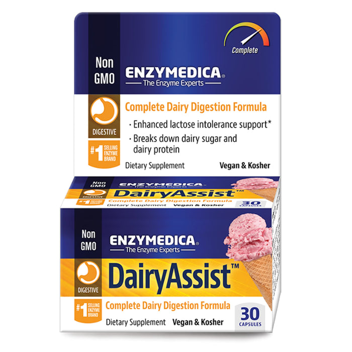 Enzymedica DairyAssist - 30 caps