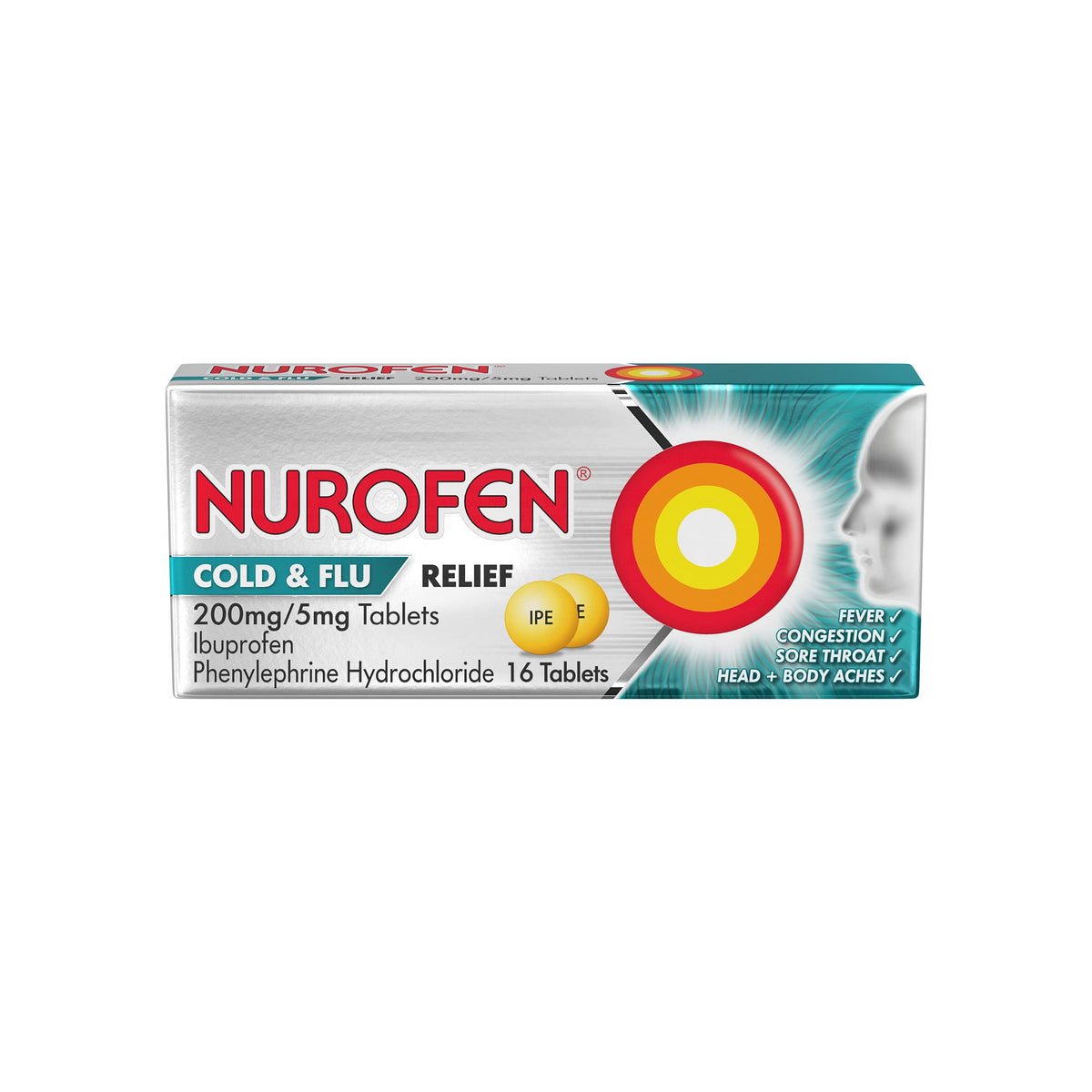 Nurofen Cold And Flu Relief Tablets — Health Pharm