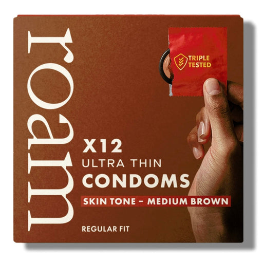 12x Medium Brown condoms - Ultra-thin feel