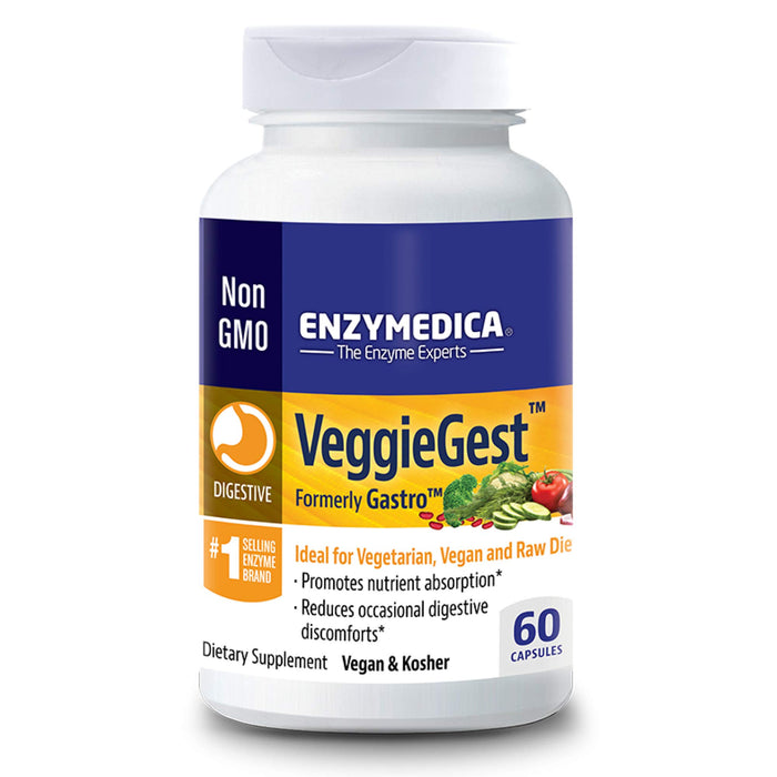 Enzymedica VeggieGest - 60 caps