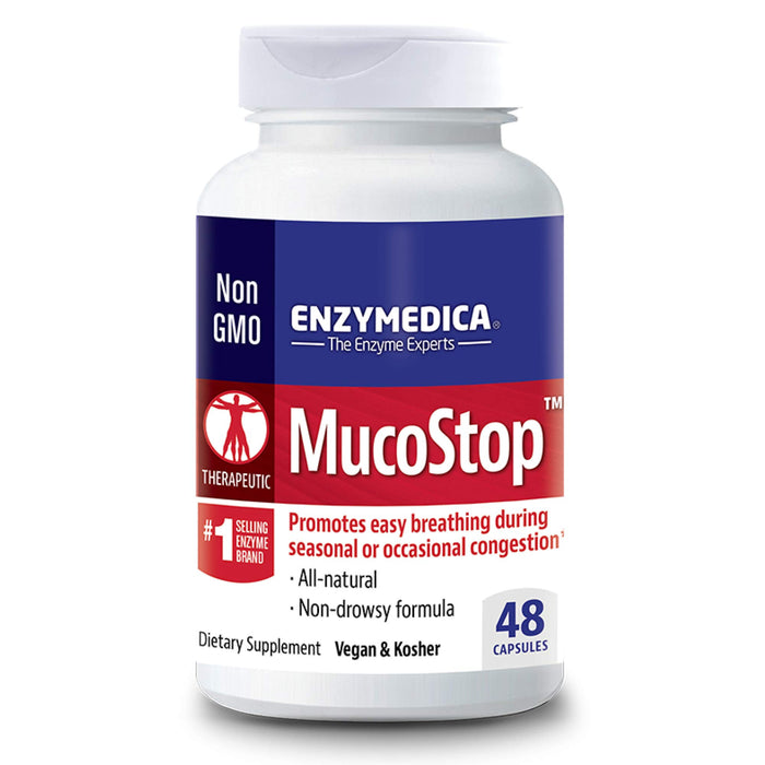 Enzymedica MucoStop - 48 caps