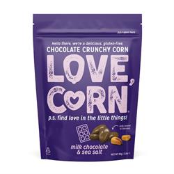 Love Corn Milk Chocolate & Sea Salt Corn Snack 35g