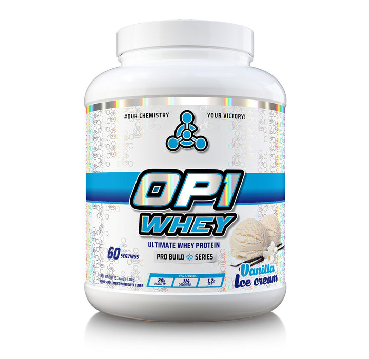 Chemical Warfare OP1 Whey Protein Vanilla Ice Cream 1.8kg