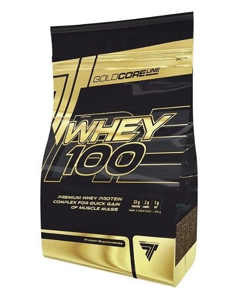 Trec Nutrition Gold Core Gold Core Whey 100, Strawberry - 900g