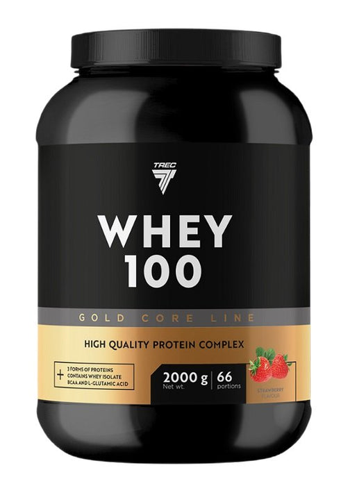 Trec Nutrition Gold Core Gold Core Whey 100, Strawberry - 2000g