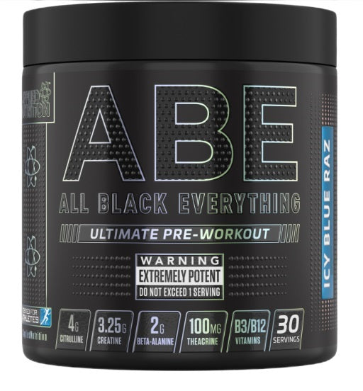 Applied Nutrition ABE - All Black Everything, Icy Blue Raz (EAN 634158661679) - 315g