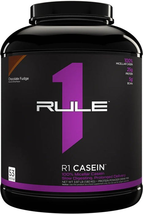 Rule One R1 Casein, Chocolate Fudge - 1800g