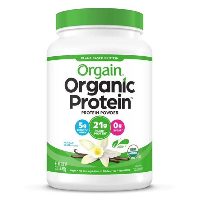 Orgain Organic Protein, Vanilla Bean - 920g
