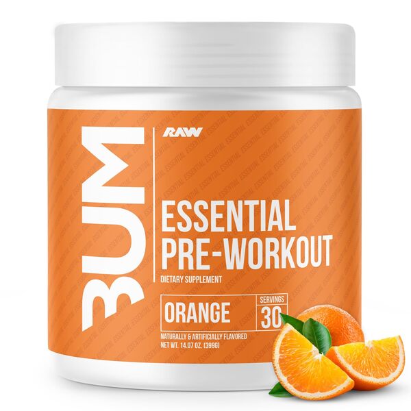 Raw Nutrition CBUM Essential Pre-Workout, Orange - 399g