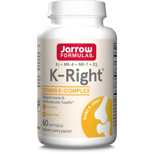 Jarrow Formulas K-Right 60 Softgels | Premium Supplements at HealthPharm.co.uk