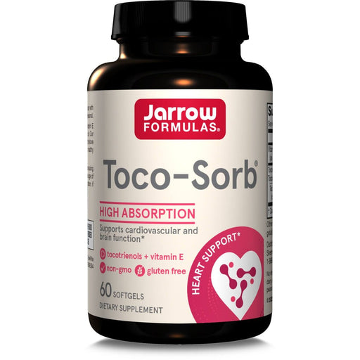 Jarrow Formulas Toco-Sorb 60 Softgels | Premium Supplements at HealthPharm.co.uk
