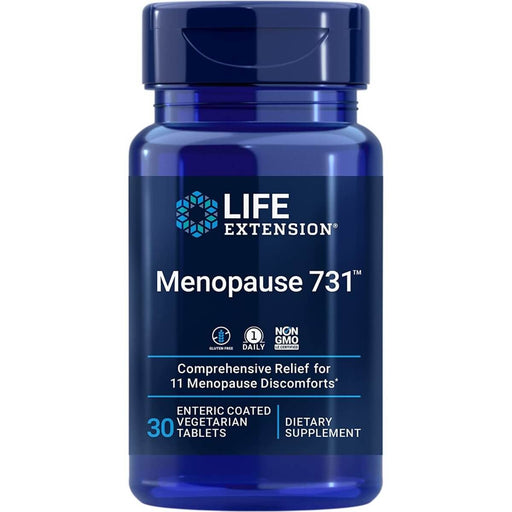 Life Extension Menopause 731, 30 Enteric-Coated Vegetarian Tablets | Premium Supplements at HealthPharm.co.uk