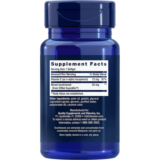 Life Extension Super Absorbable Tocotrienols 60 Softgels | Premium Supplements at HealthPharm.co.uk