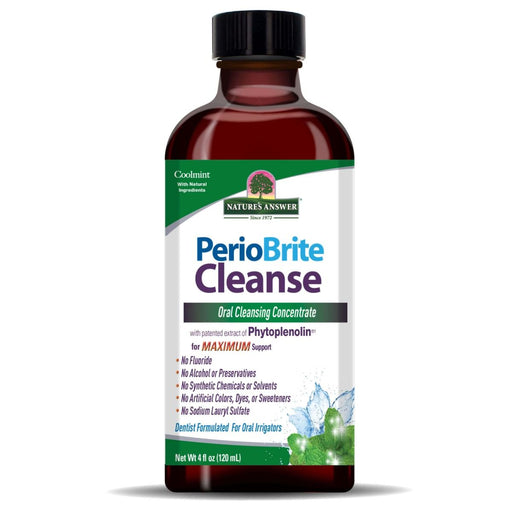 Nature's Answer PerioBrite Cleanse Oral Cleansing Concentrate 4 Oz (120ml) | Premium Supplements at HealthPharm.co.uk