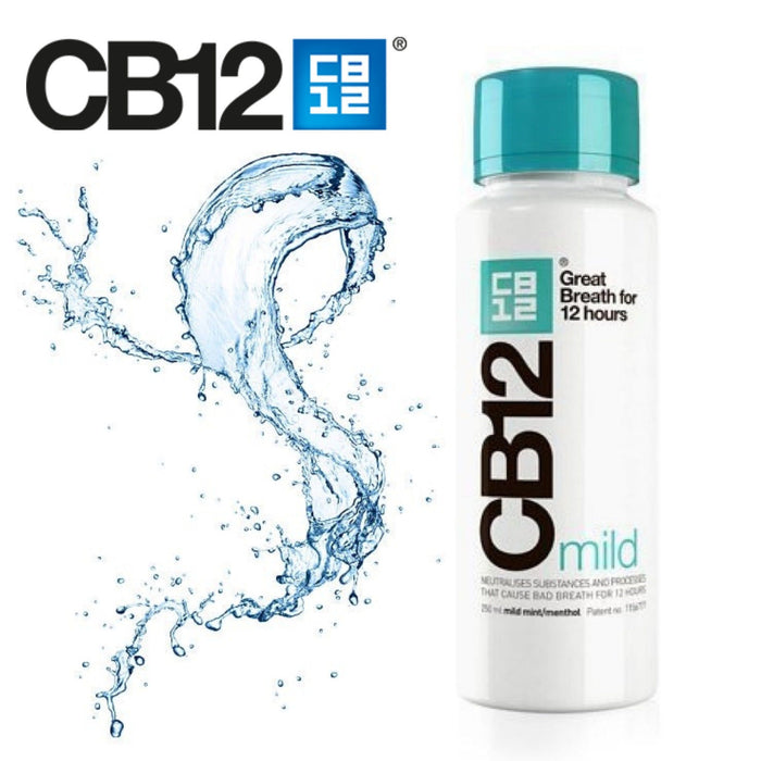 CB12 Safe Breath Oral Care Agent Mild Mint/Menthol 250ml