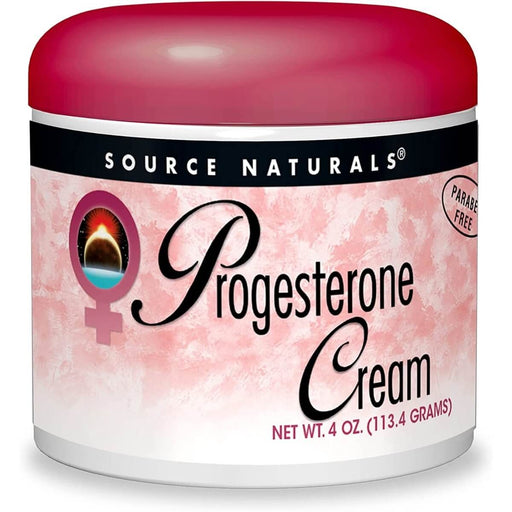 Source Naturals Progesterone Cream 4oz | Premium Supplements at HealthPharm.co.uk