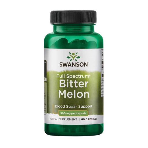 Swanson Bitter Melon 500 mg 60 Capsules | Premium Supplements at HealthPharm.co.uk