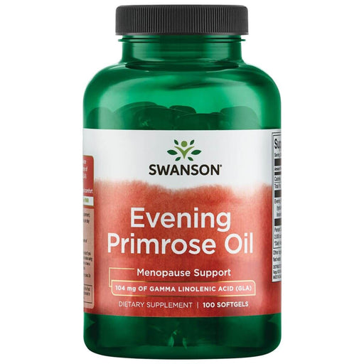 Swanson Evening Primrose Oil 1.3 g 100 Softgels | Premium Supplements at HealthPharm.co.uk