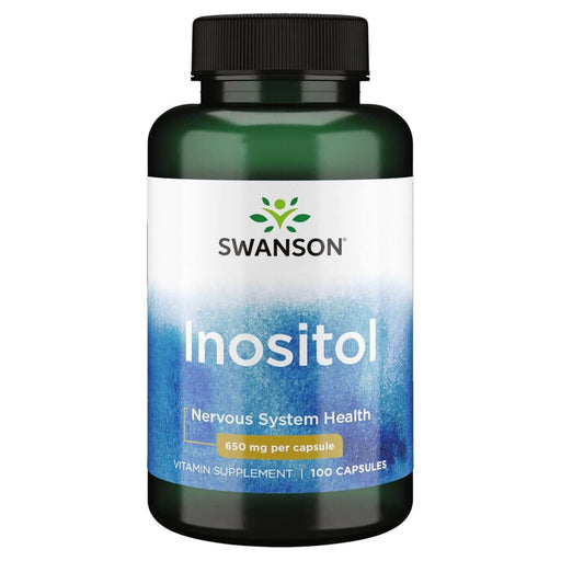 Swanson Inositol 650 mg 100 Capsules | Premium Supplements at HealthPharm.co.uk