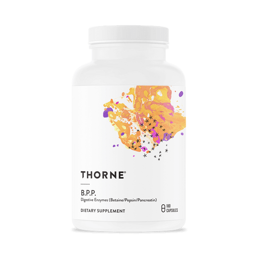 Thorne Research B.P.P. Digestive Enzymes 180 Capsules | Premium Supplements at HealthPharm.co.uk