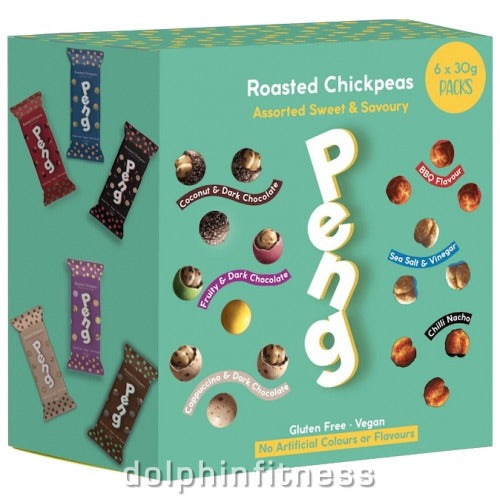 Peng Sweet & Savory Roasted Chickpea Snack 6 x 30g