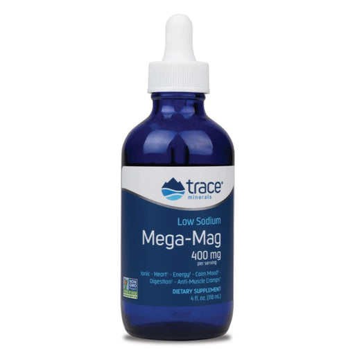 Trace Minerals Mega-Mag 400mg 4 fl oz (118 ml) | Premium Supplements at HealthPharm.co.uk