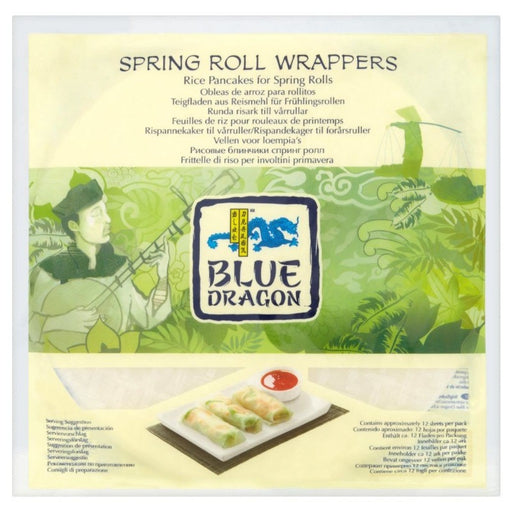 Blue Dragon Spring Roll Wrappers 134g