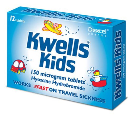 Kwells Kids 150 Microgram Tablets 12 Tablets Kwells