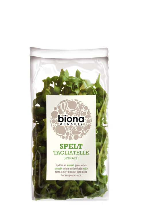 Biona Organic Spelt Spinach Tagliatelli 250g