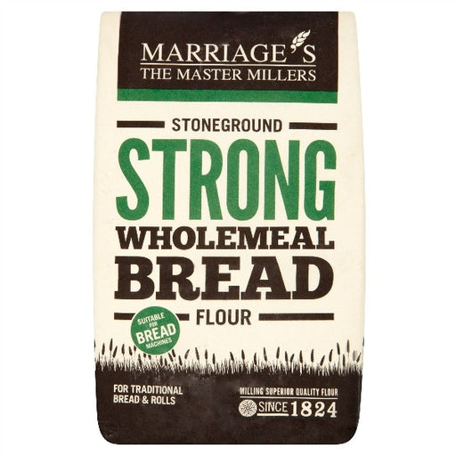 Marriage's Stoneground Strong Wholemeal Bread Flour 1.5kg