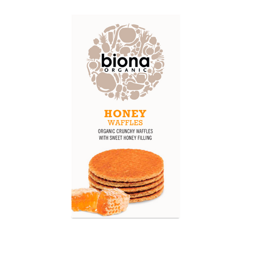 Biona Organic Honey Syrup Waffles 175g