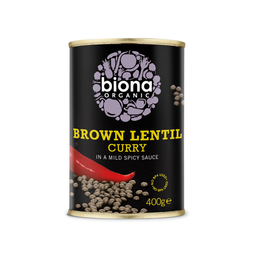 Biona Organic Brown Lentil Curry 400g