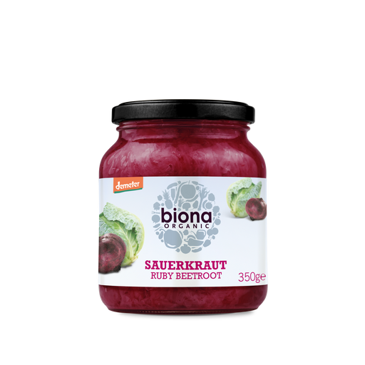 Biona Organic Ruby Sauerkraut 350g