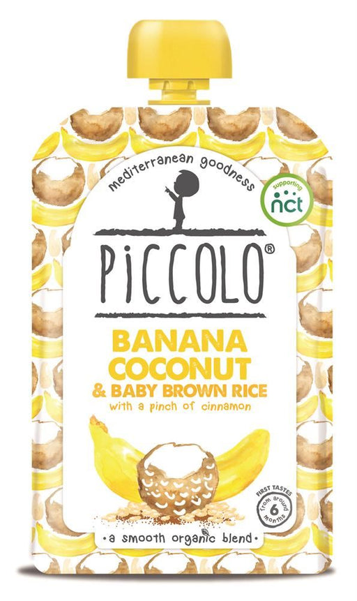 Piccolo Banana Coconut & Baby Rice with a Pinch of Cinnamon 100g