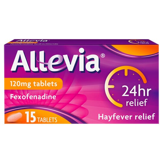Allevia Fexofenadine Tablets 120mg