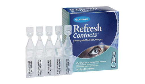 Refresh Contacts Unit Vials 0.4ml 20