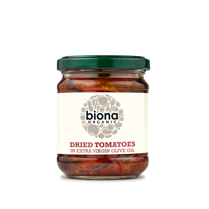 Biona Organic Dried Tomatoes in Extra Virgin Olive Oil 170g