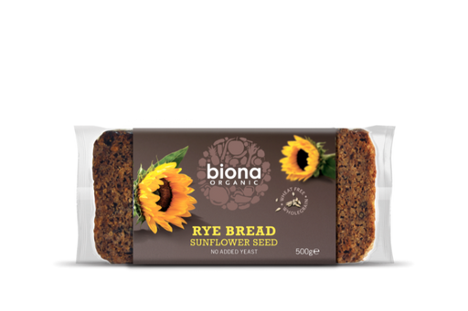 Biona Organic Rye Bread - Sunflower Seed 500g