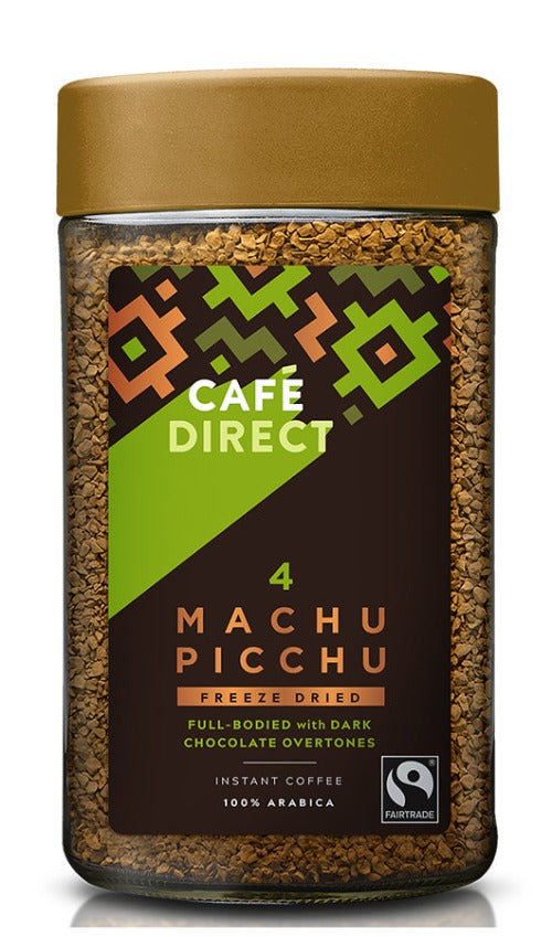 Cafe Direct 100% Organic Macchu Picchu Instant Coffee 100g