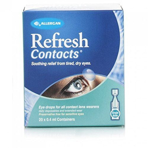 Refresh Contacts Unit Vials 0.4ml 20